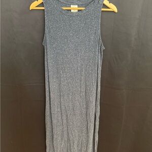 Soma Heather Blue Sleeveless Maxi Nightgown